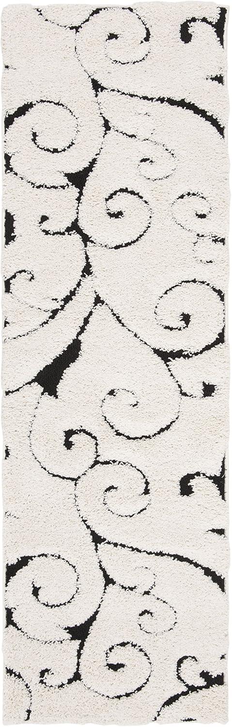 Florida Shag SG455 Power Loomed Area Rug  - Safavieh