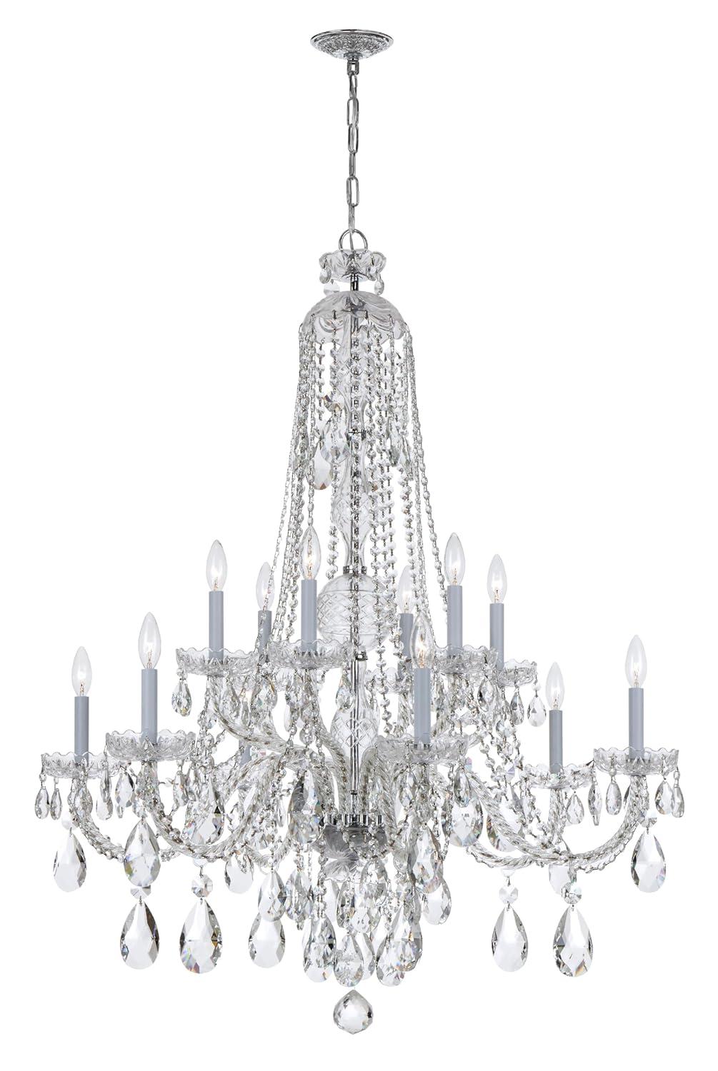 Crystorama Lighting - 12 Light Chandelier - Chandelier - Crystal - 12 Light