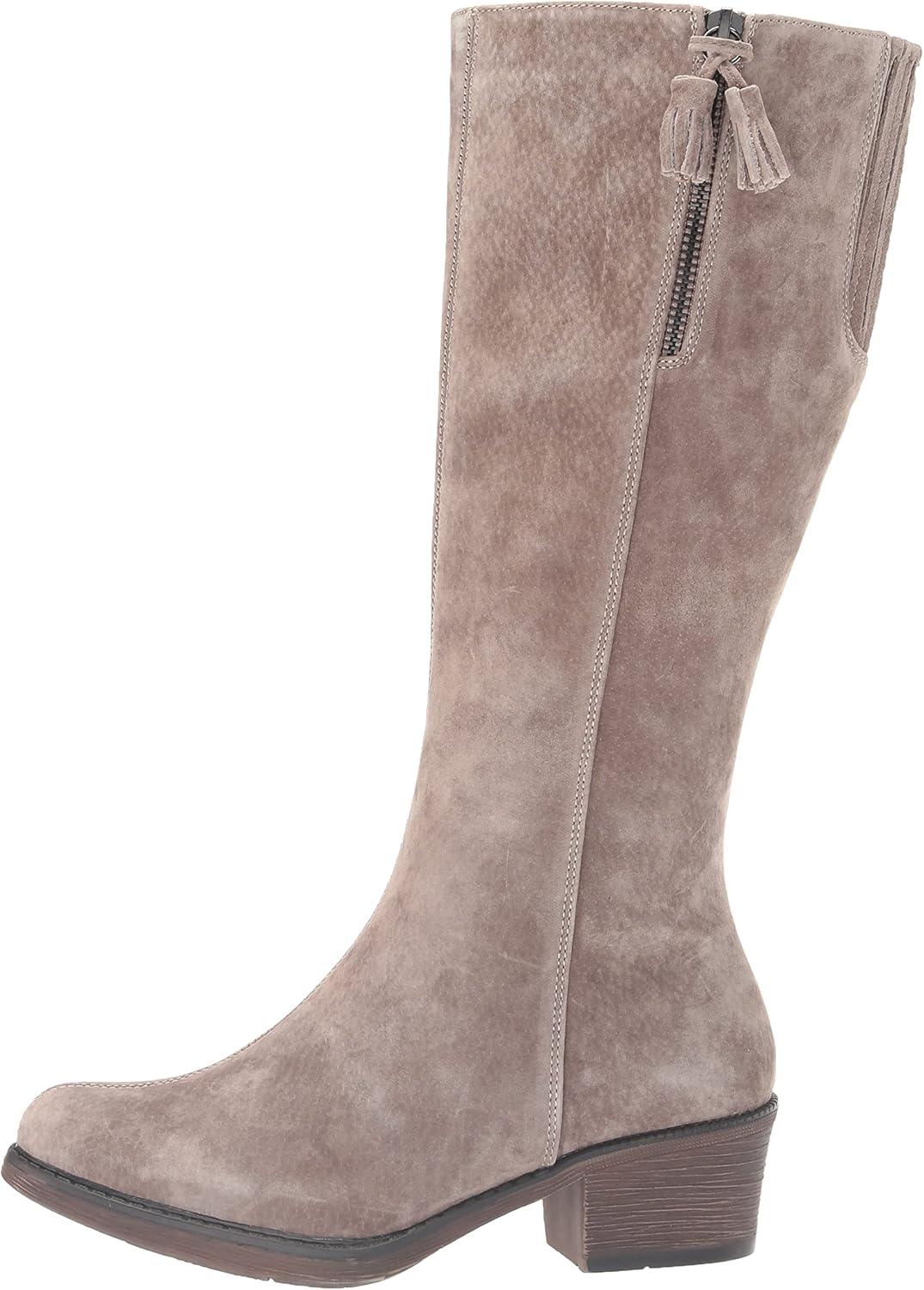 Rider Classic 14'' Smoked Taupe Suede Riding Boots