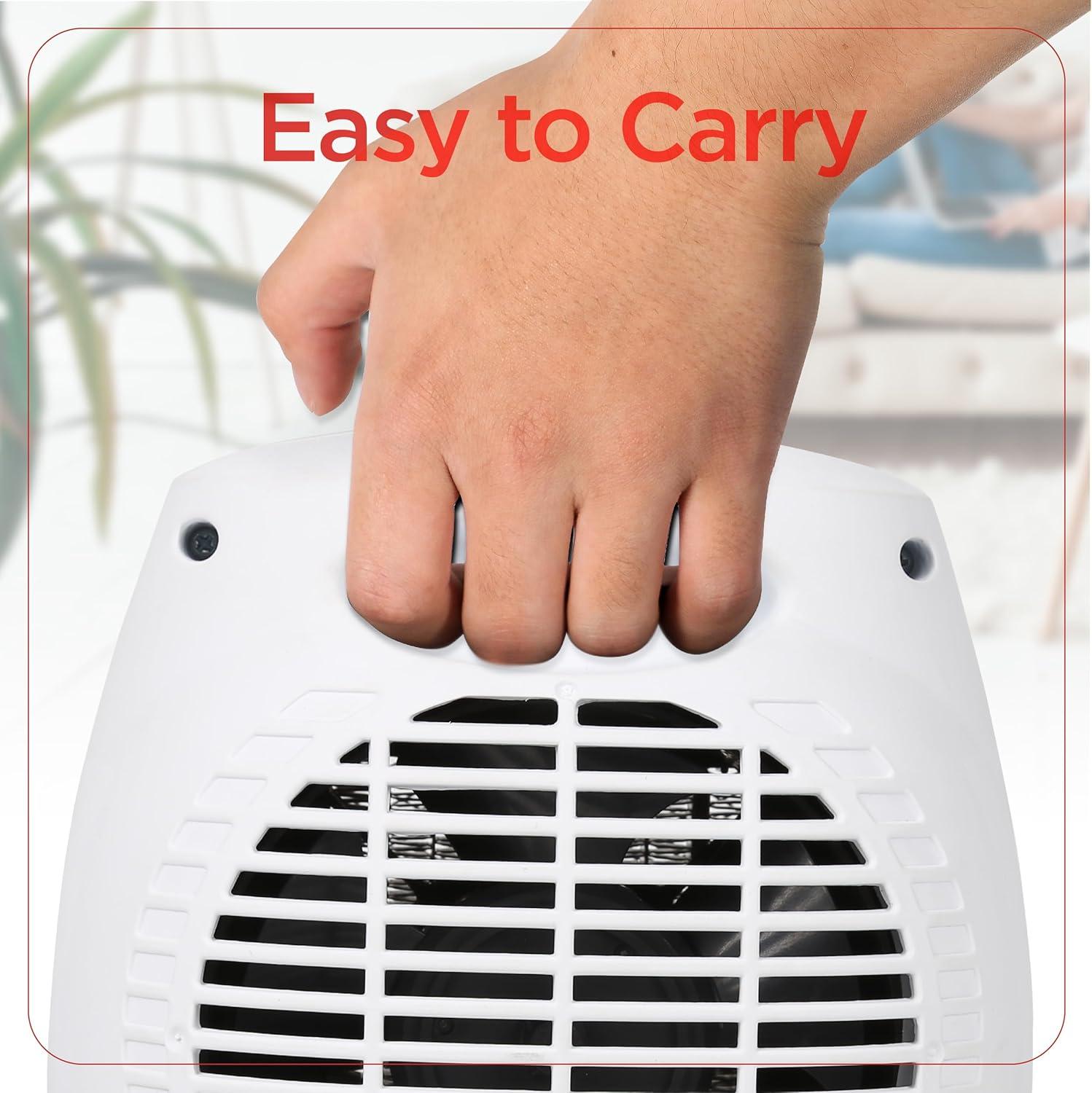 BLACK+DECKER Personal 1500 Watt Electric Fan Compact Heater with Manual Control