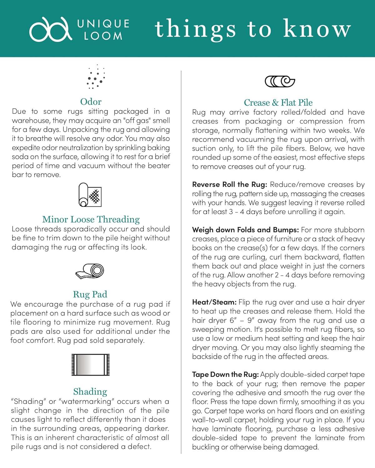 Unique Loom 5' 1 x 8' 0 Gray Chromatic Stormy Area Rug