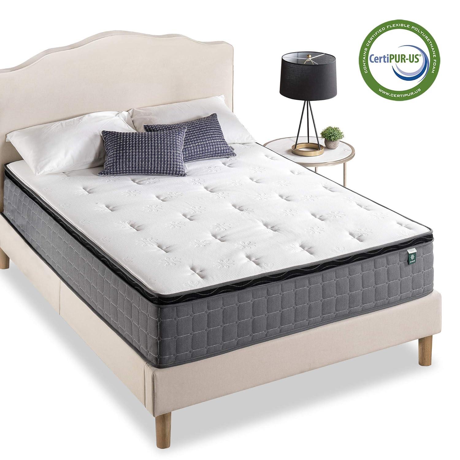 Zinus 12'' Medium Mattress