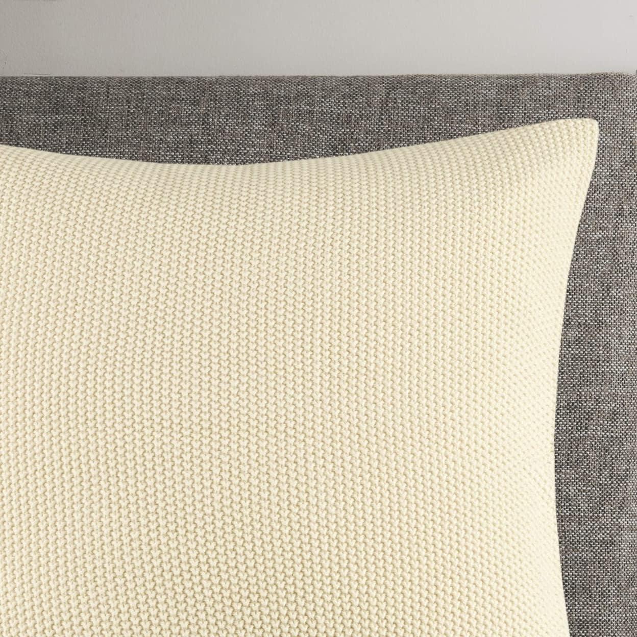 Tino Knit Square Euro Pillow Sham