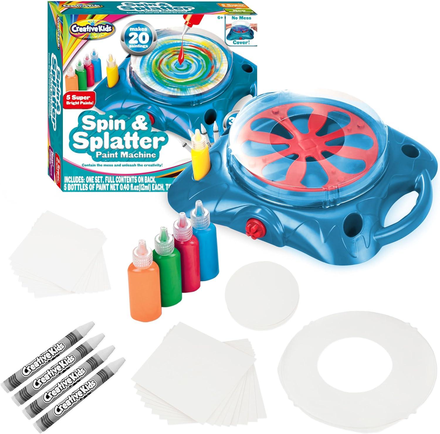 Creative Kids Spin & Paint Art Kit | Kids & Adults, 6+