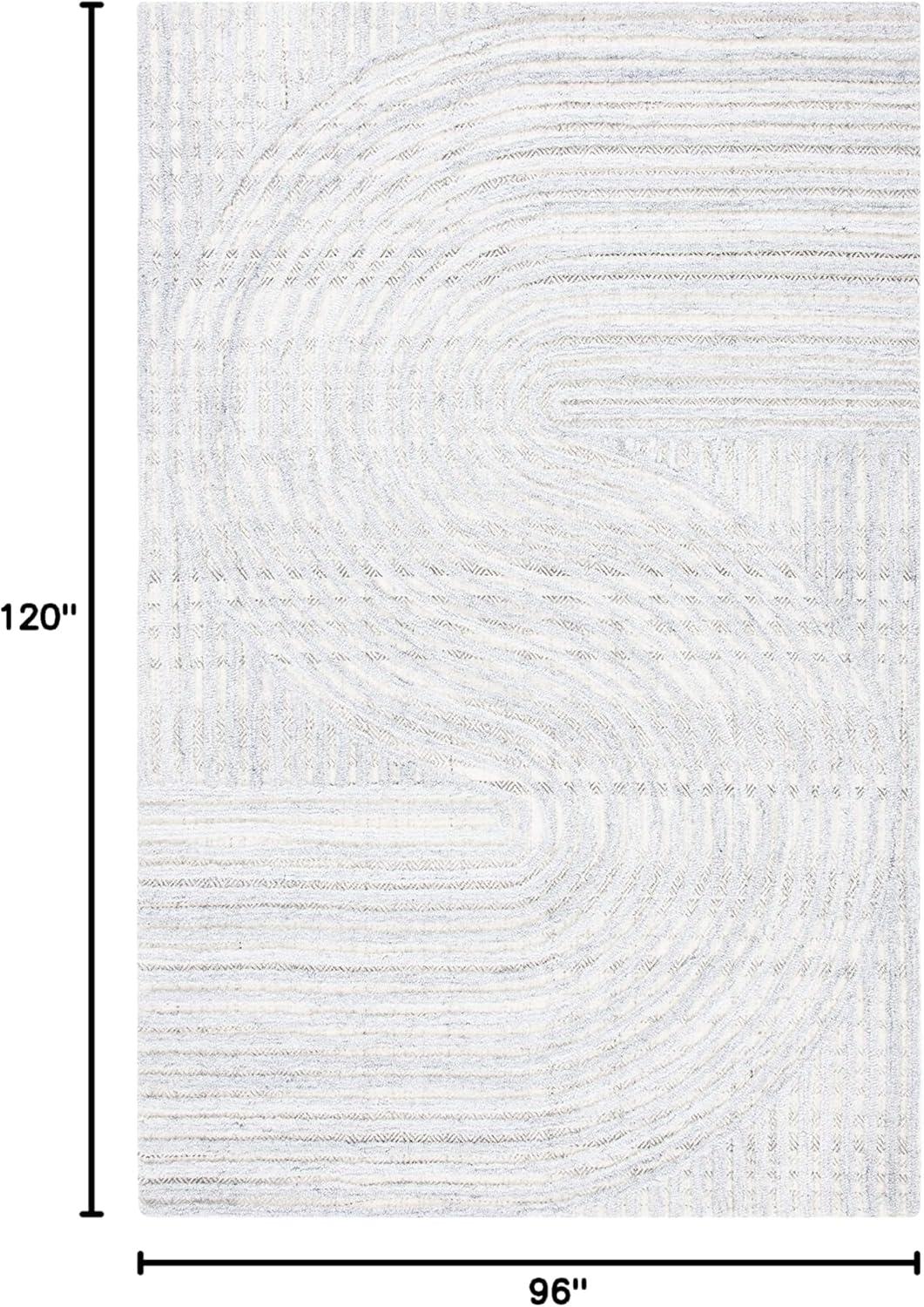 Southampton SHA301 Hand Tufted Indoor Area Rug - Beige - 8'x10' - Safavieh