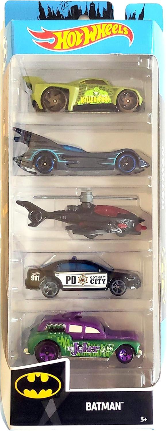 Hot Wheels Diecast  Cars -  5pk (Colors May Vary)