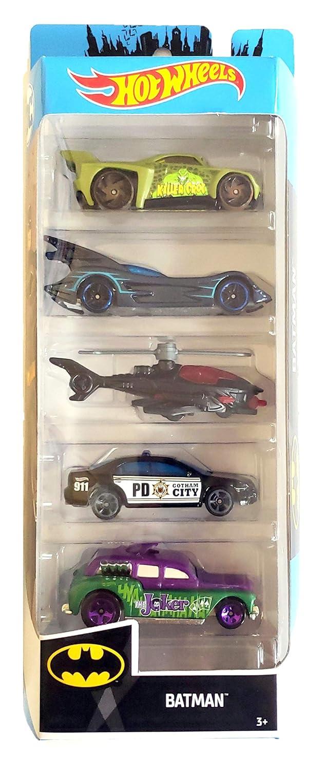 Hot Wheels Diecast  Cars -  5pk (Colors May Vary)