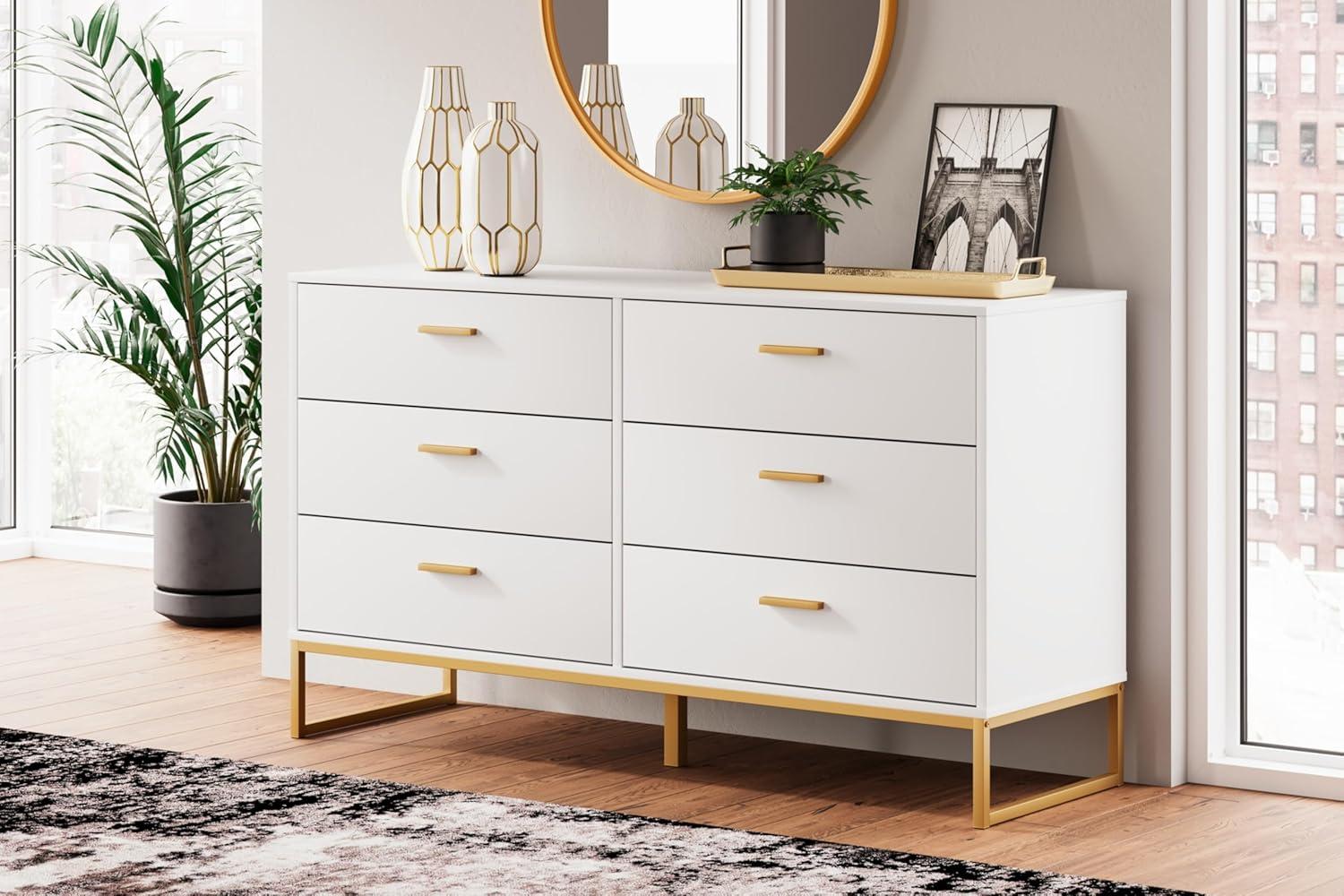 Socalle 6 Drawer 59.02" W Double Dresser