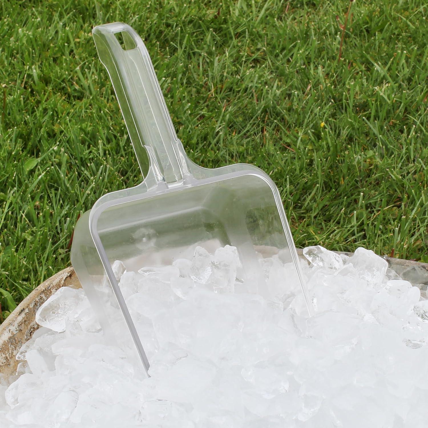 Darware Commercial Ice Scoop w/ Metal Holder; 58-Fluid Ounces Capacity