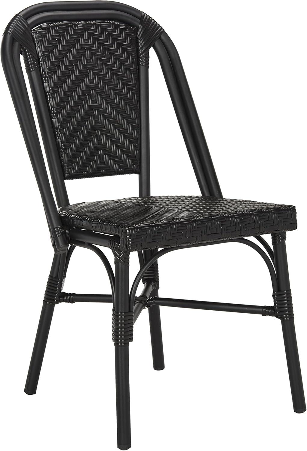 Daria Side Chair (Set of 2) - Black - Safavieh.