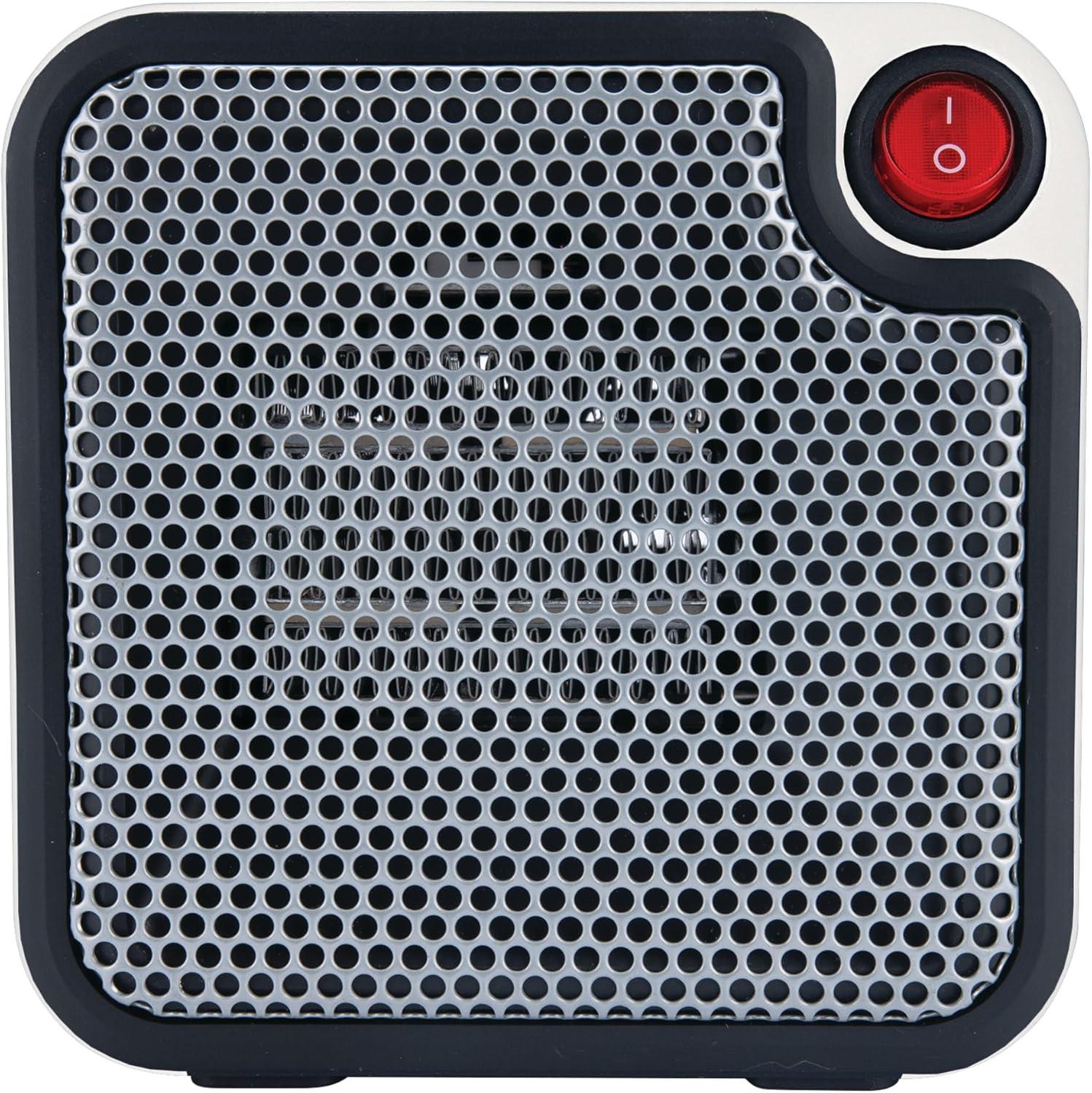 Compact White Ceramic Electric Mini Space Heater