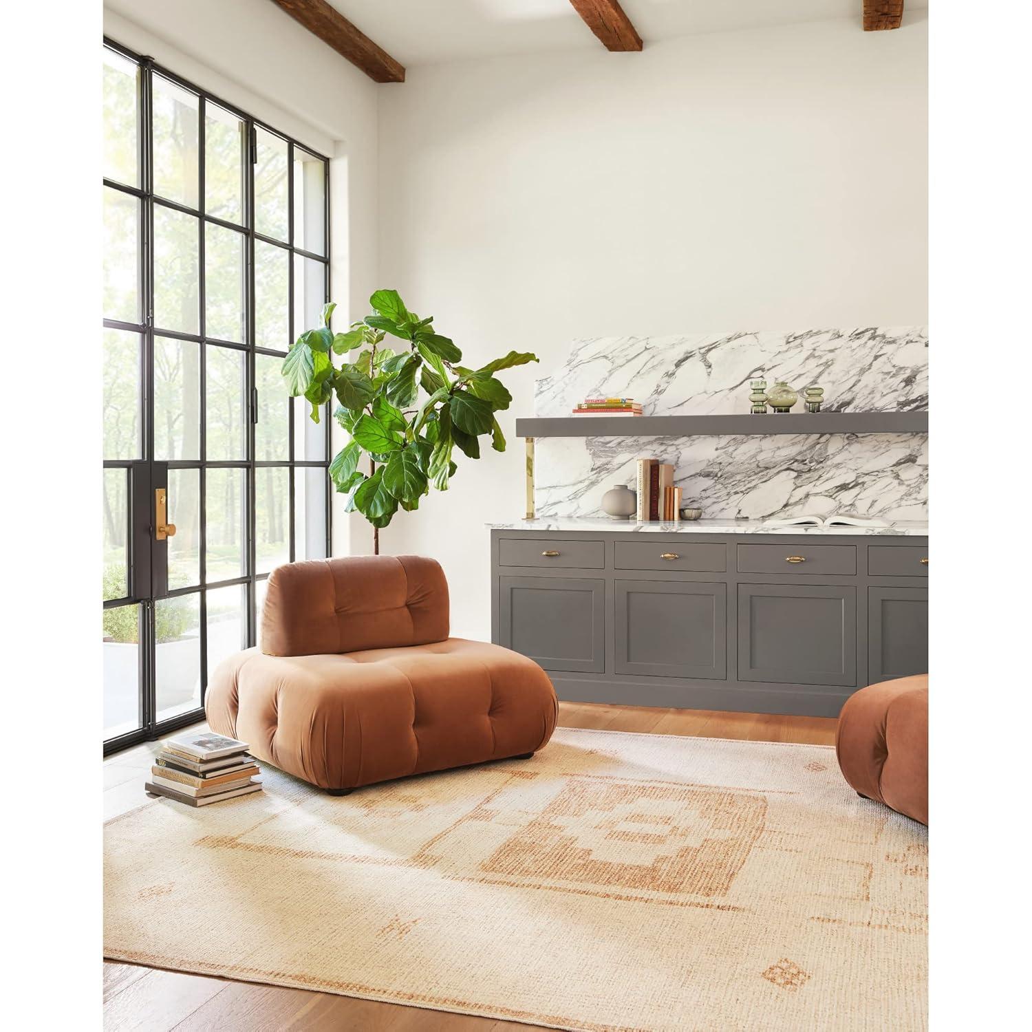 Becki Owens x Livabliss Solana Vintage Oak/Ivory Area Rug