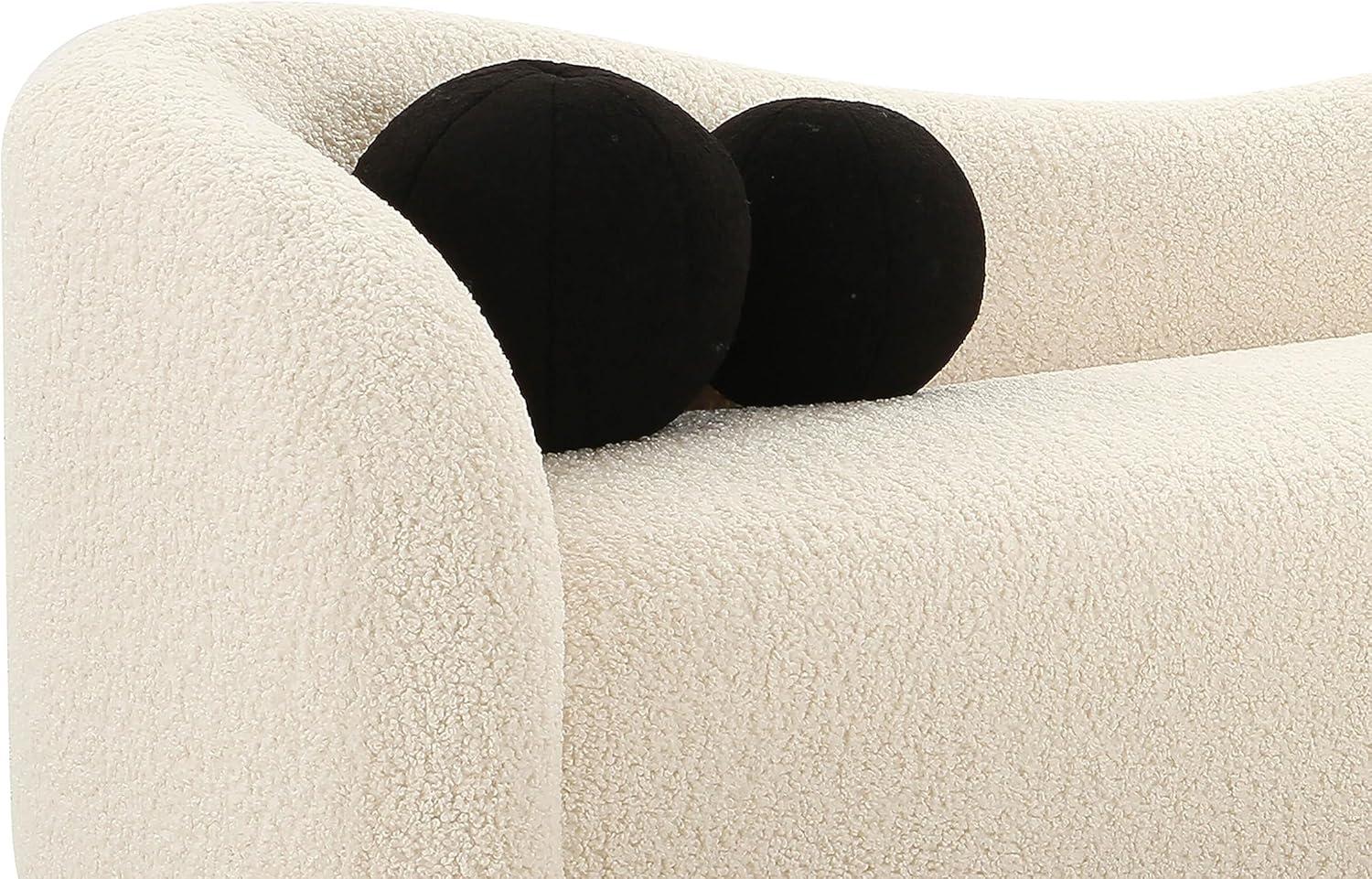 Leonie Faux Shearling Sofa