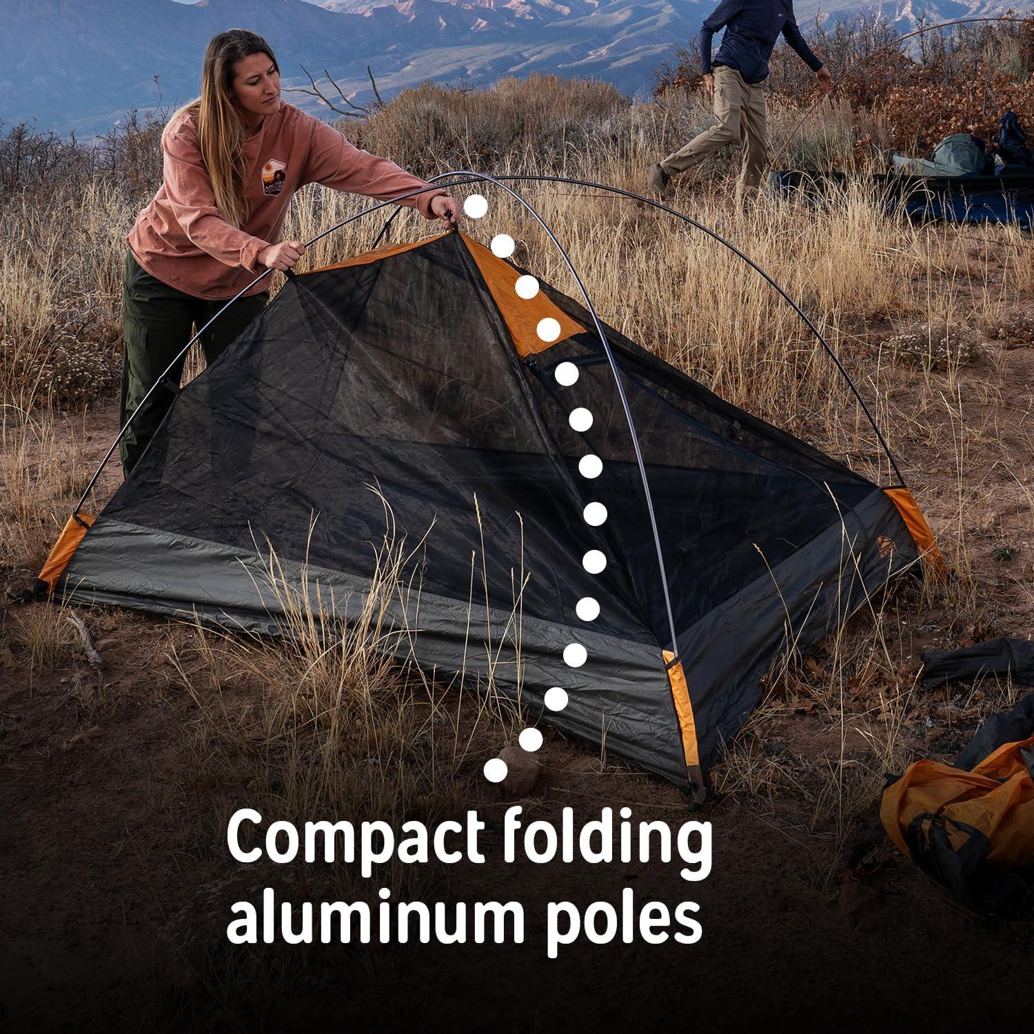 Kelty | Grand Mesa 2P Tent, Compact 2-Person Backpacking Shelter