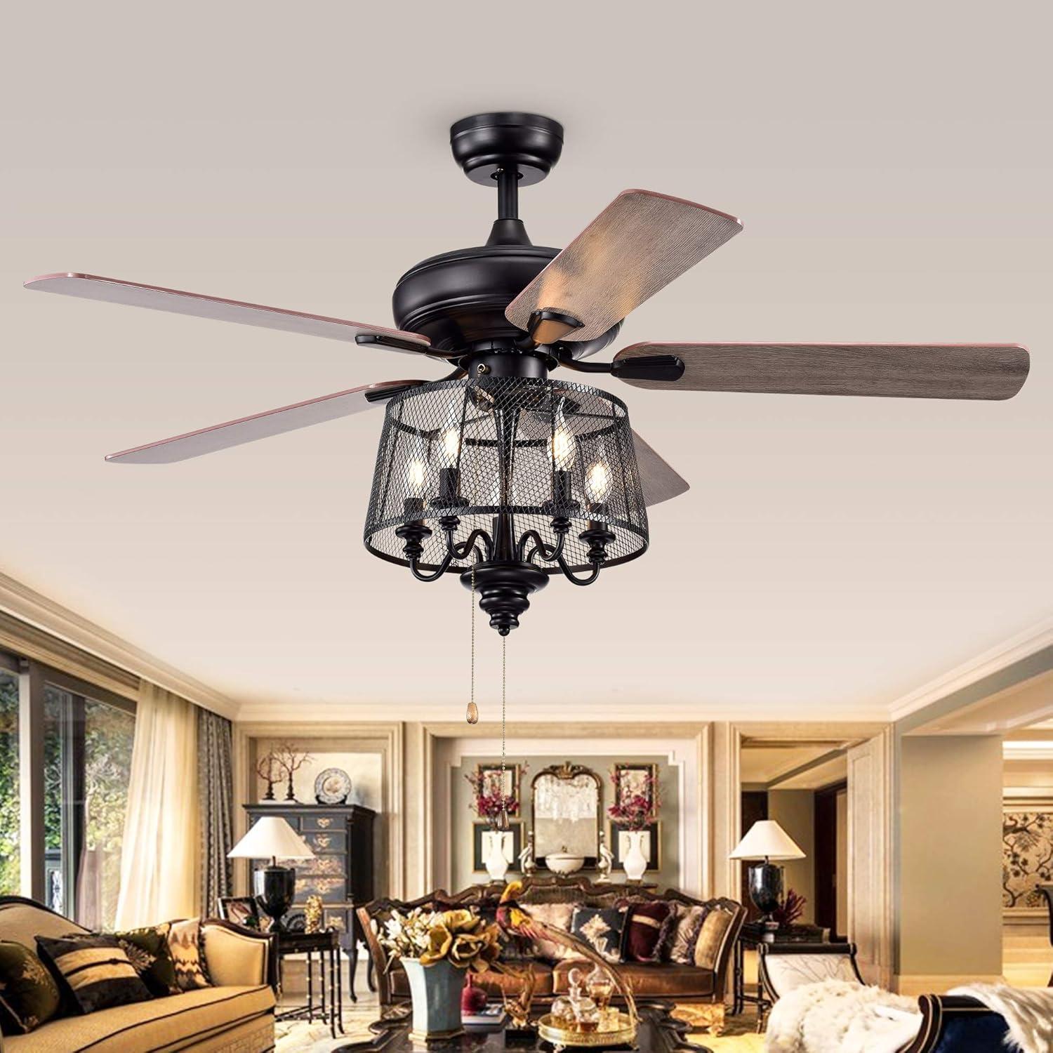 Safavieh Jonie 5-Light Ceiling Fan