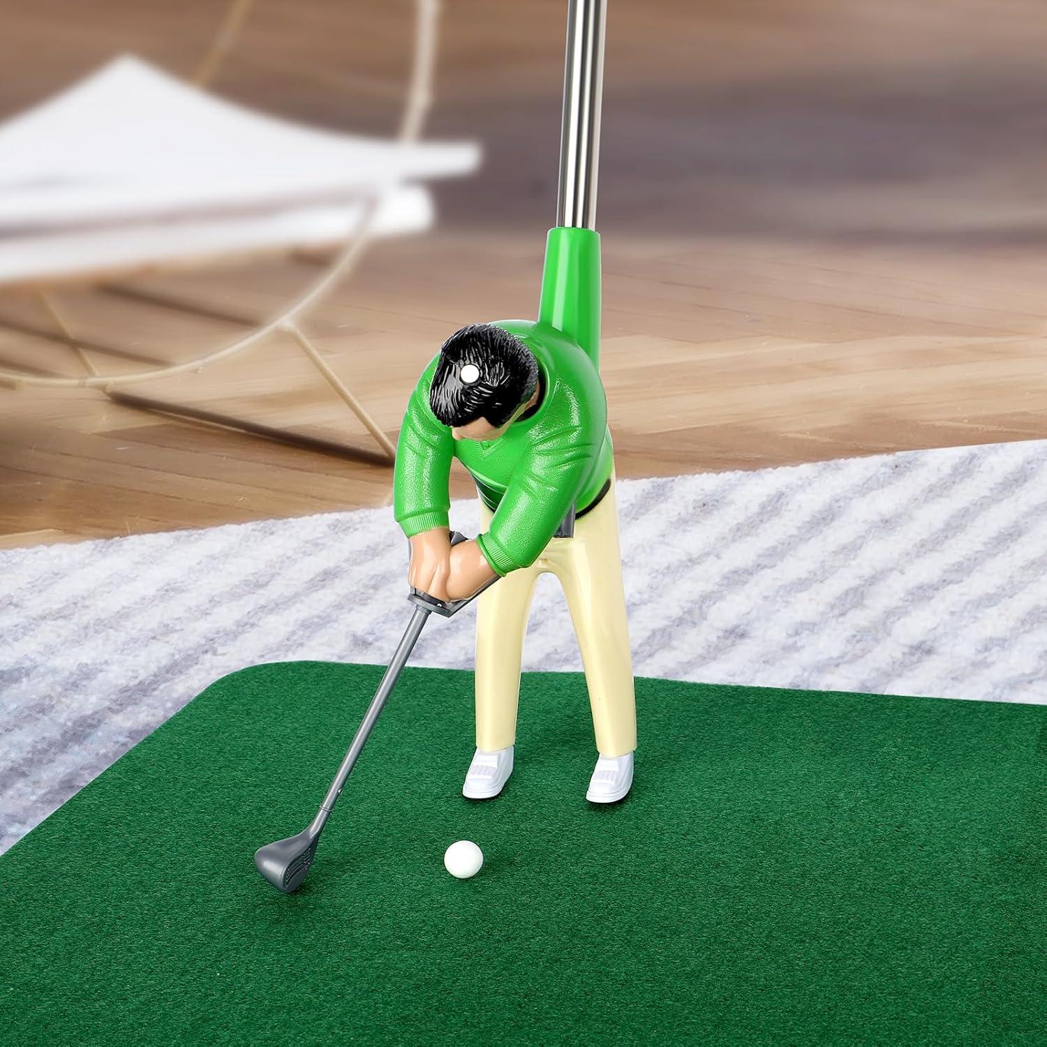 Mini Golf Games - Funny Golfer Gifts for Kids, Unique Mini Golfer On A Stick for Father's Day/Retirement Gift, Funny Games for The Whole Family, Golf Toys for 6-9 Year Old Boys & Girls
