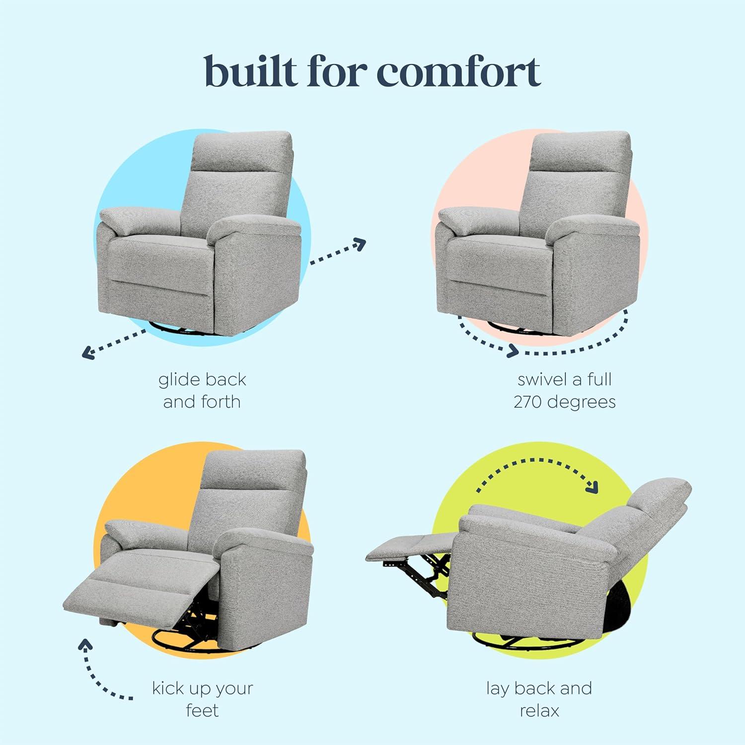 Suzy Electronic Recliner and Swivel Glider