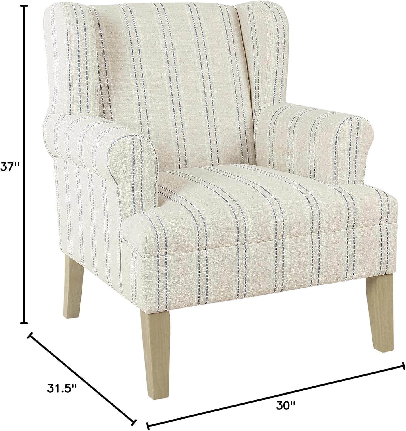 Emerson Wingback Accent Chair - HomePop