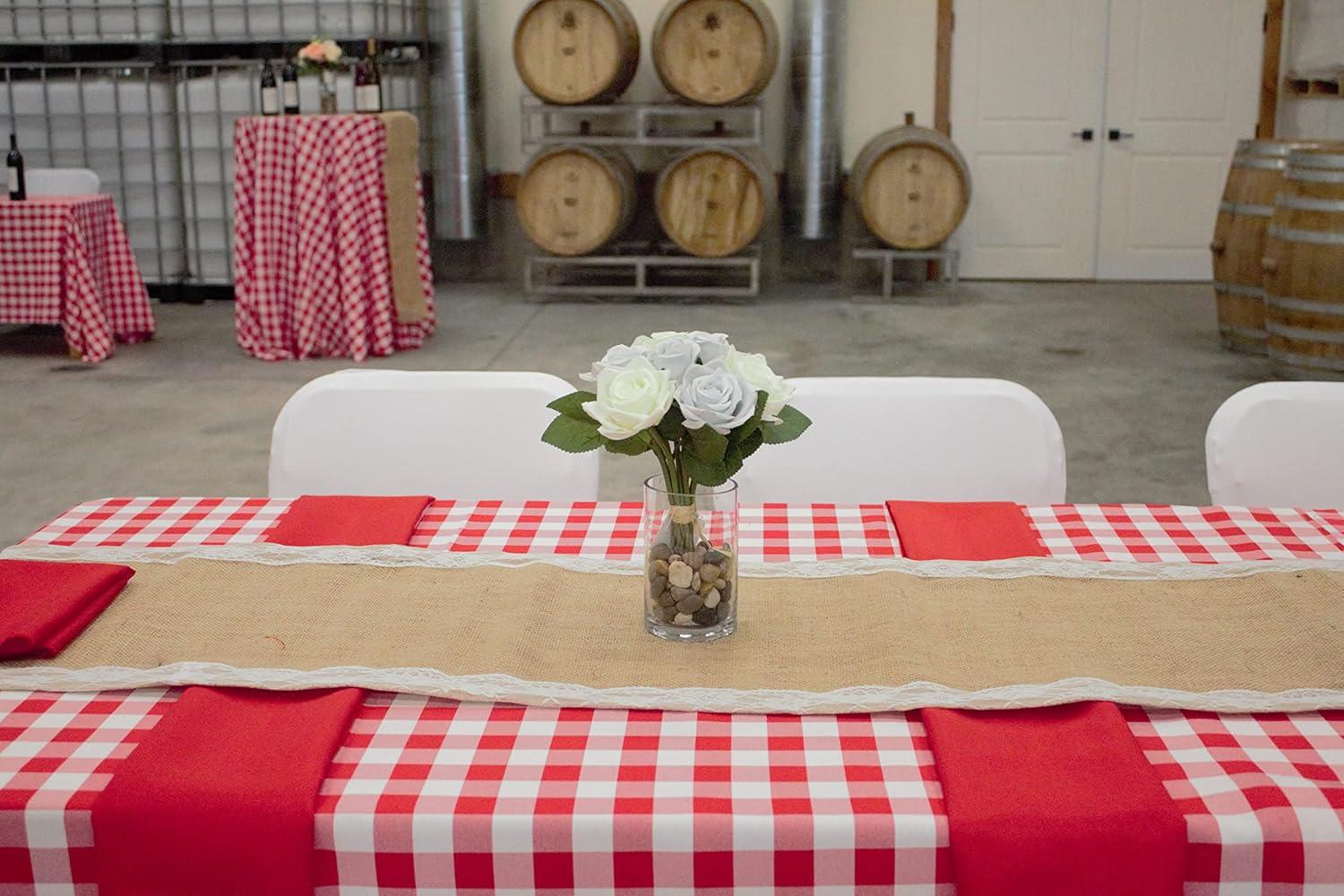Loon Peak® Salerno Buffalo Plaid Tablecloth & Reviews | Wayfair
