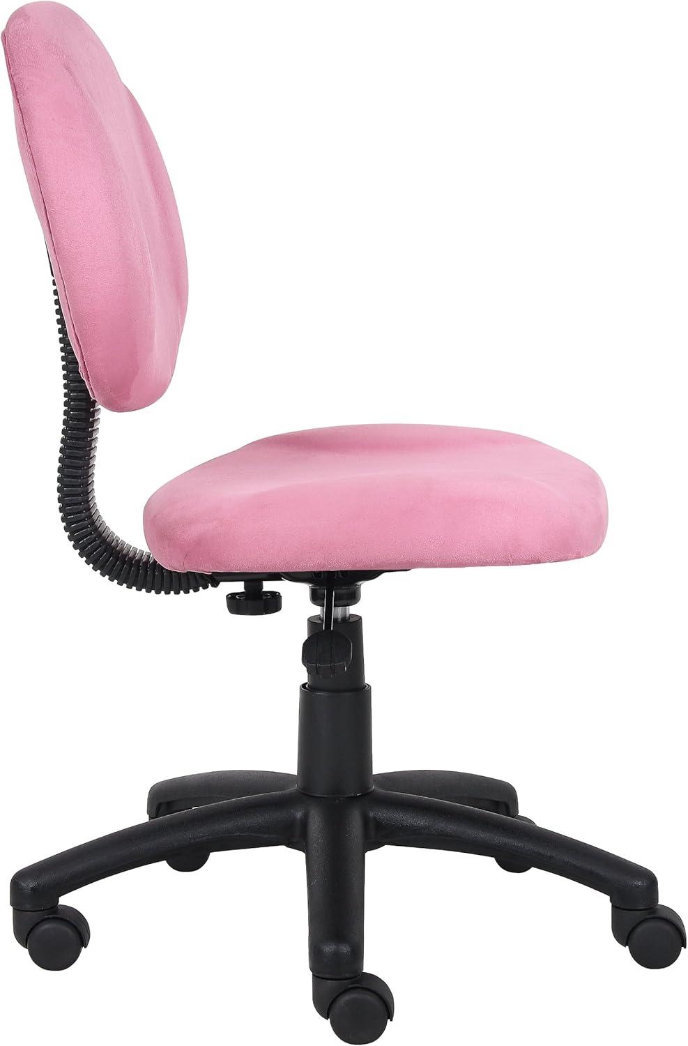 Microfiber Deluxe Posture Chair with Adjustable Arms - Boss Office Products