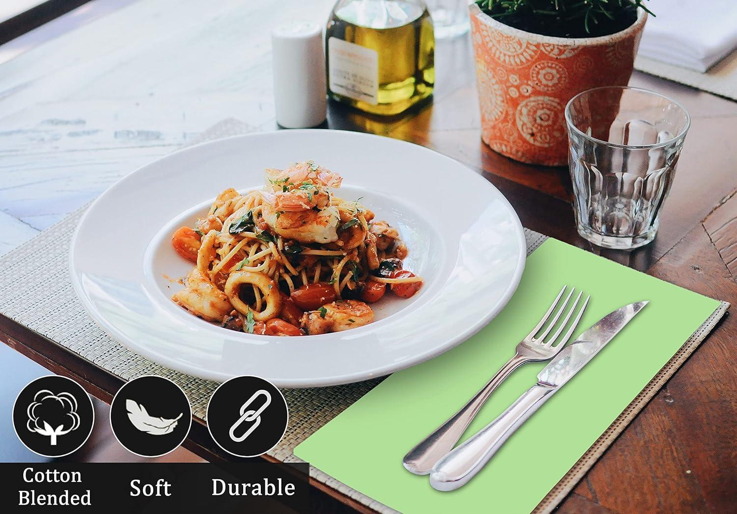 Poly Cotton Enrich Twill Cloth Napkins (Set of 12)