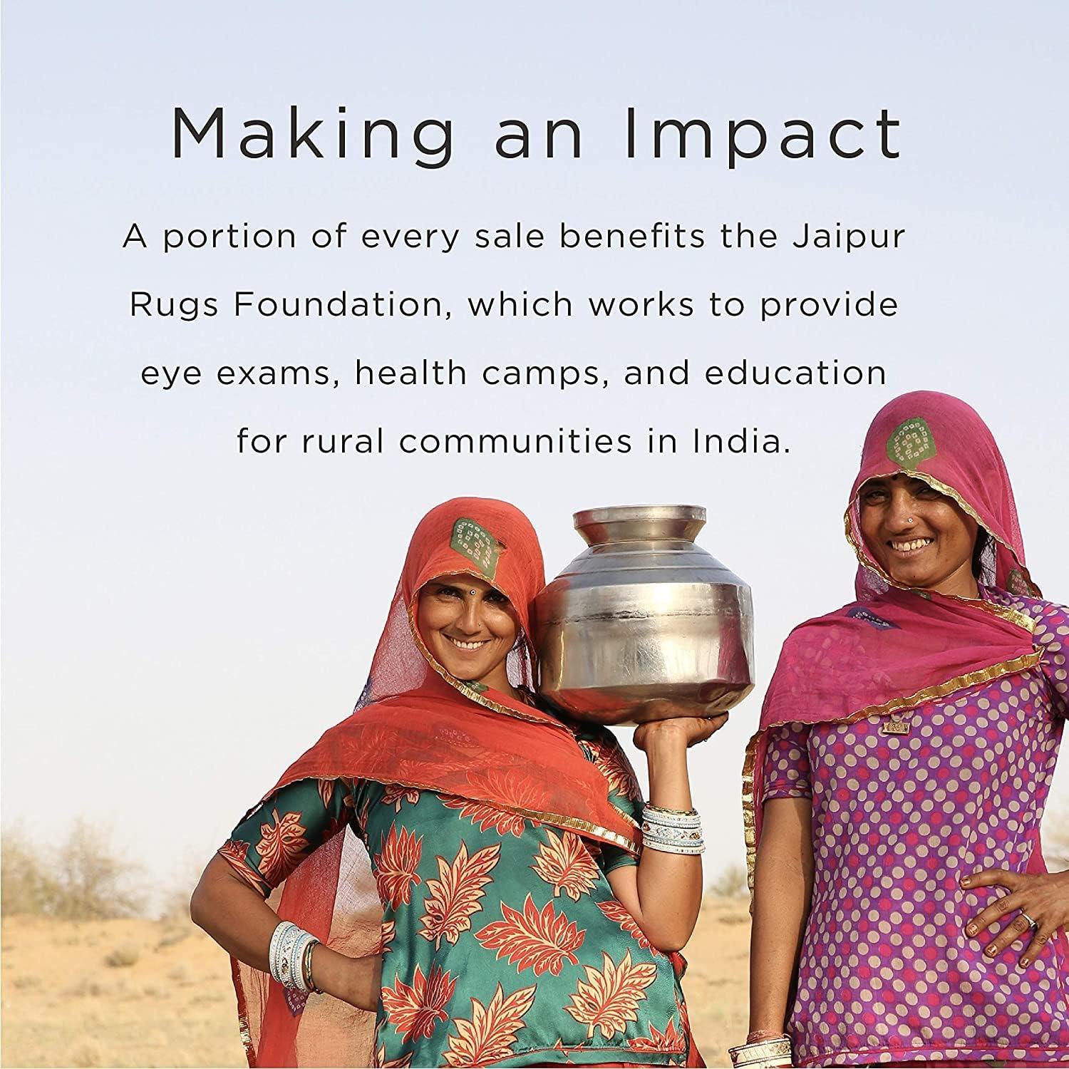 Gray and Pink Synthetic Medallion Runner Rug, 3 x 8 ft