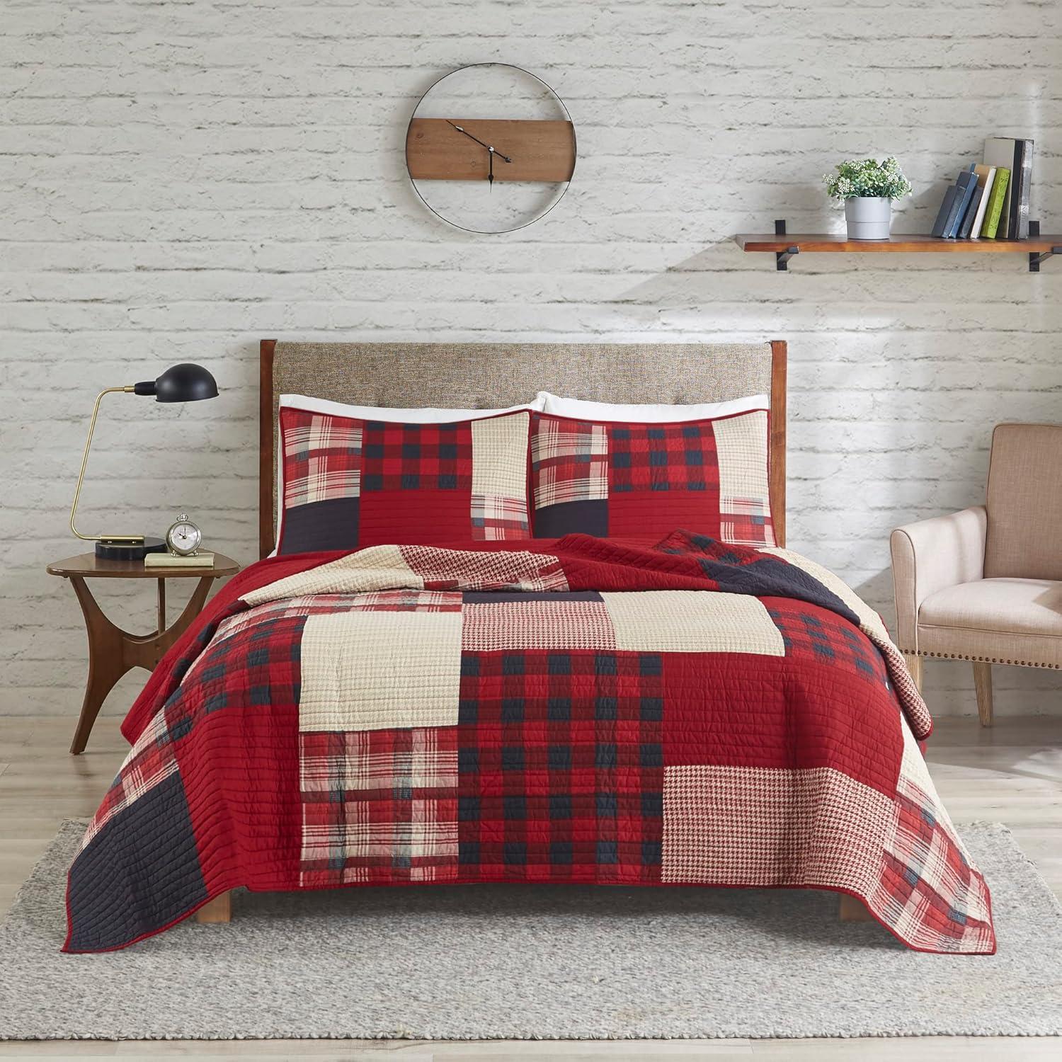 Woolrich Woolrich Sunset Oversized Cotton Quilt Mini Set