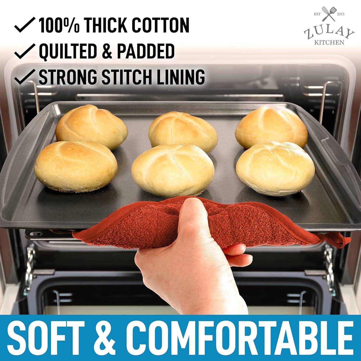 Pumpkin Orange Silicone Heat Resistant Pot Holder, 7x7 inches