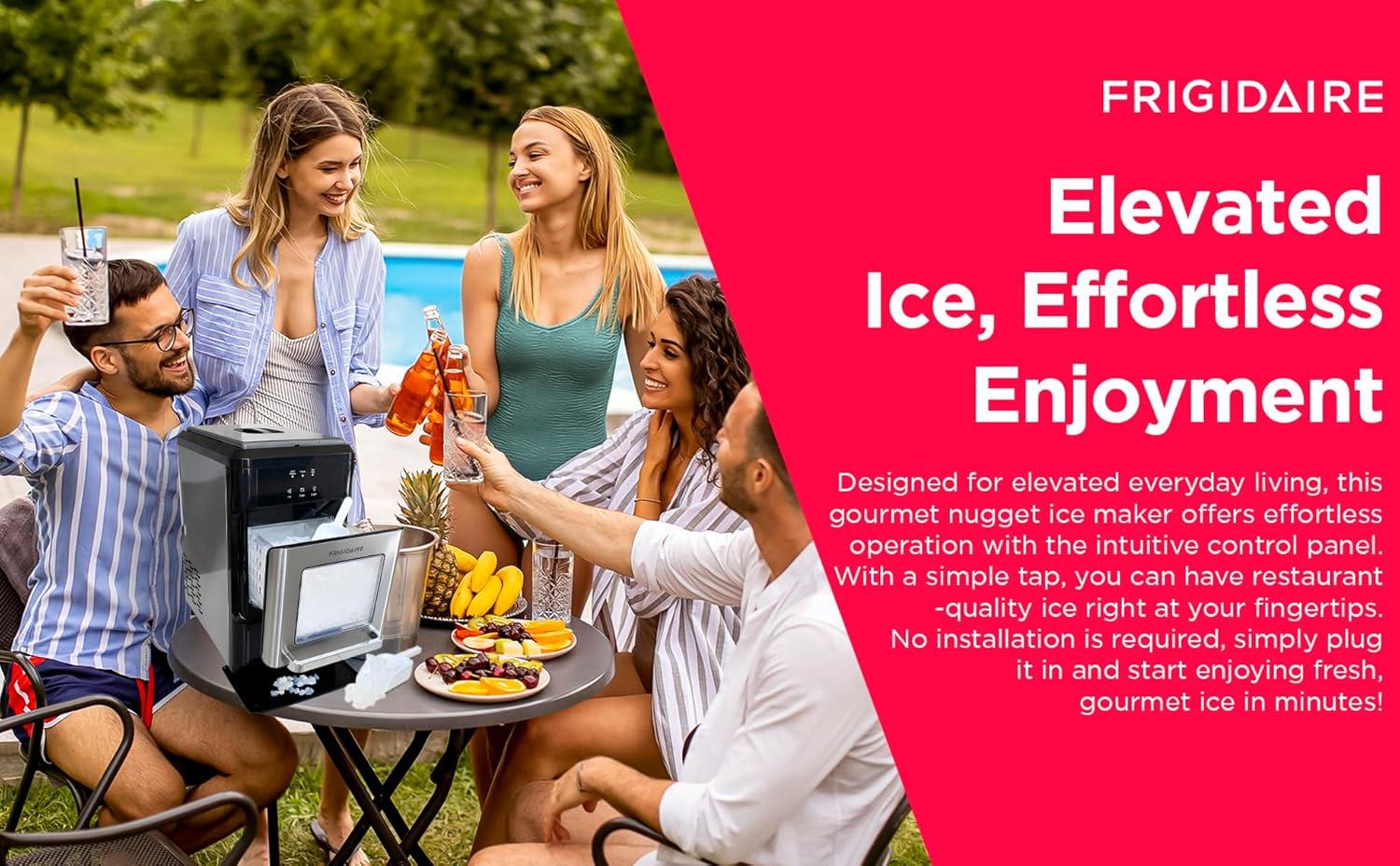 Frigidaire Frigidaire Nugget Ice Maker, 44 lbs. per day, Self-Cleaning Function