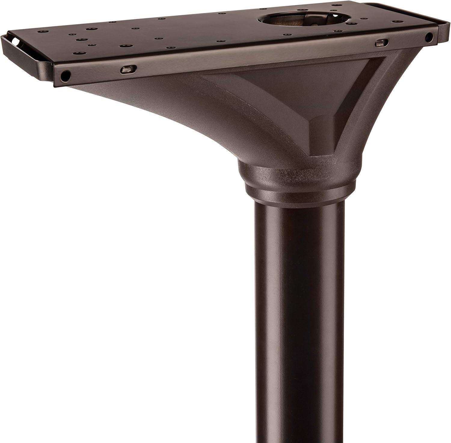 Architectural Mailboxes Elevado Galvanized Steel Mailbox Post, 7517RZ-10, Rubbed Bronze