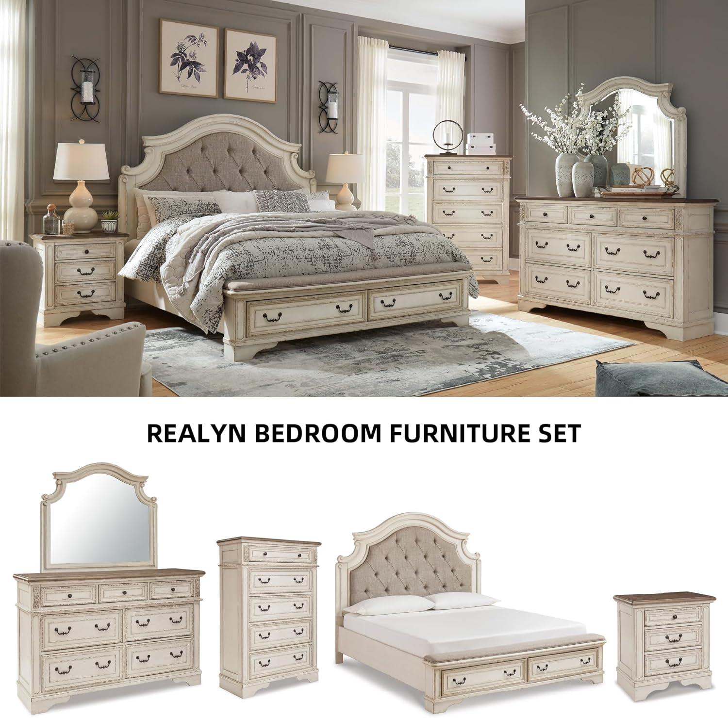 Hayley 3 - Drawer Nightstand in White