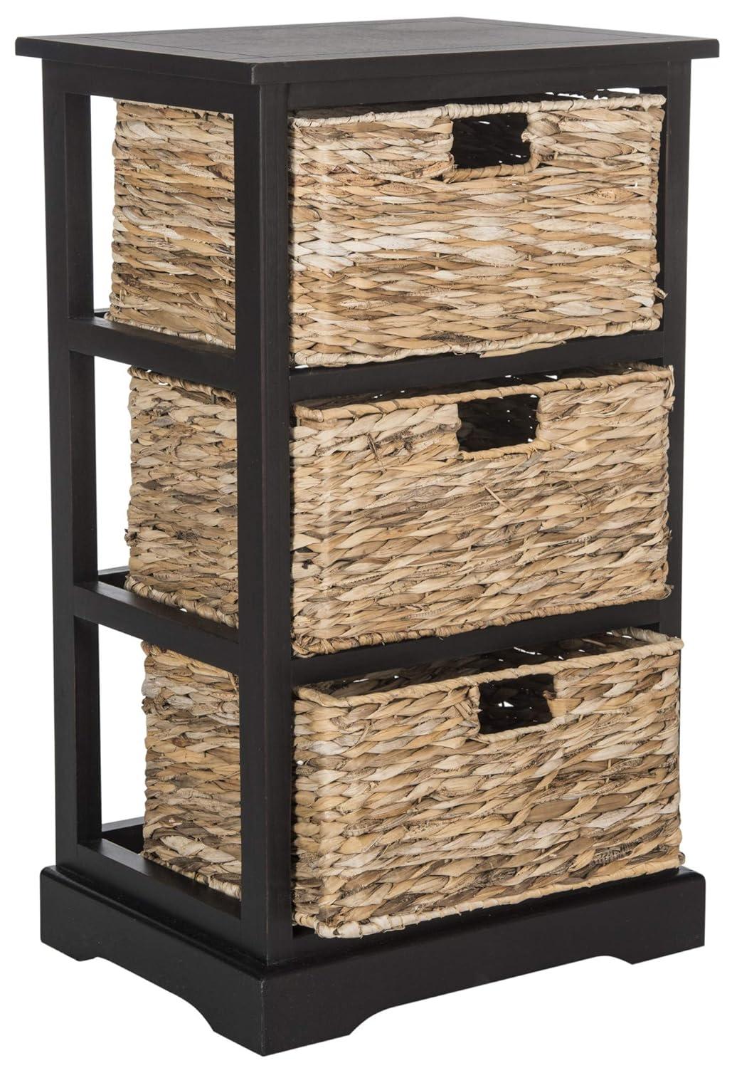 Halle Storage Side Table - AMH5738 - Cherry - Safavieh Couture
