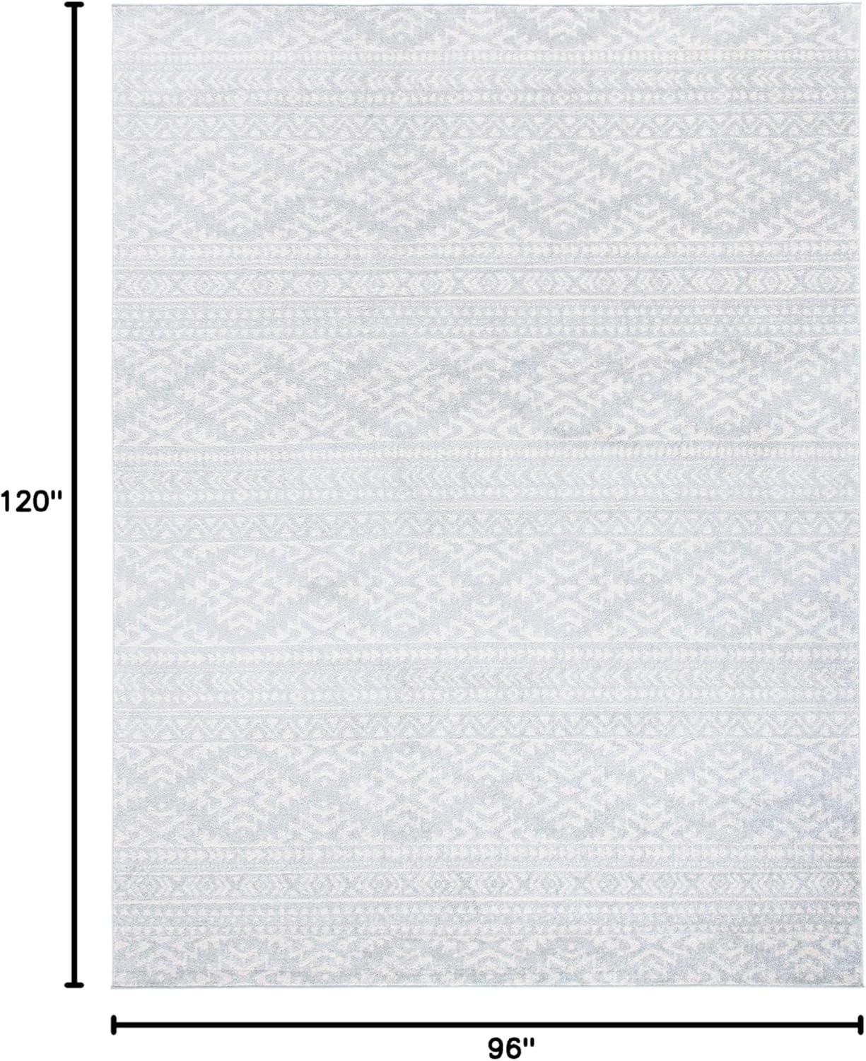 Foundry Select Rectangle Tommia 8x10 Area Rug with Non-Slip Backing