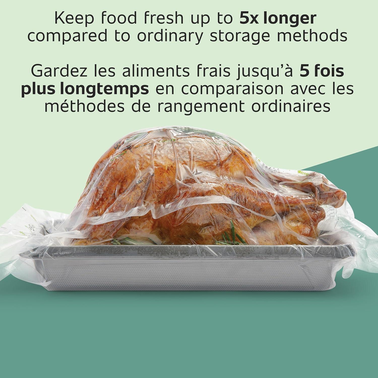 FoodSaver FSFSBFEX626-000 - Roll set - for vacuum sealer