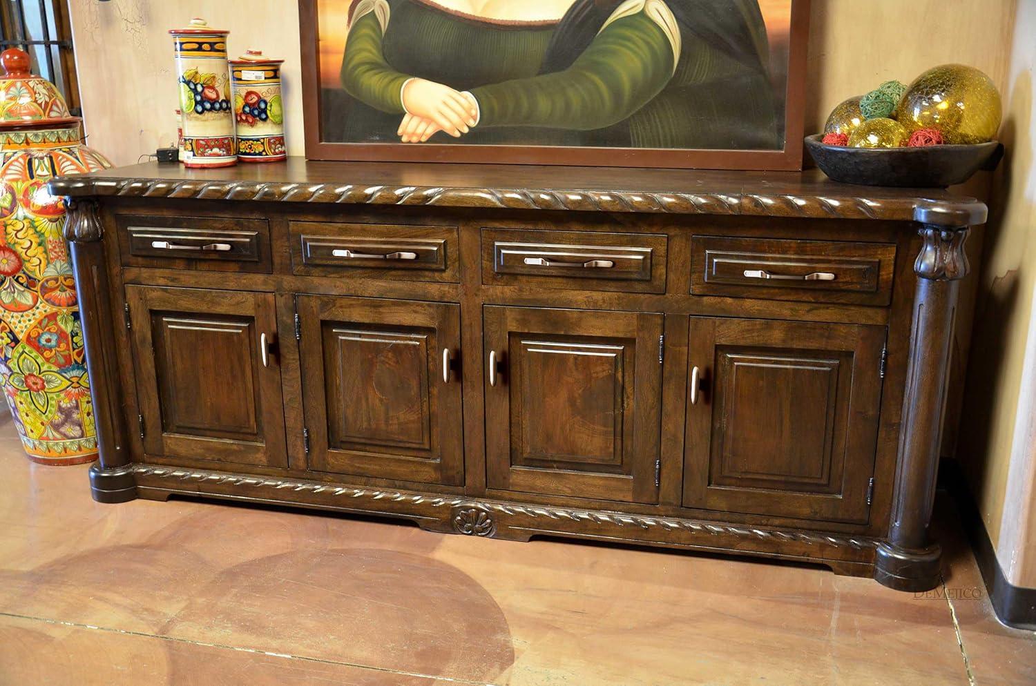 Goo-Ki 6 Pack 5" Hole Center Antique Bonze Cabinet Pulls - Antique Brass Drawer Pull for Dresser Cupboard , Vintage Bronze Bar Handles Kitchen Hardware for Bathroom Closet Wardrobe ,1751-GT-128