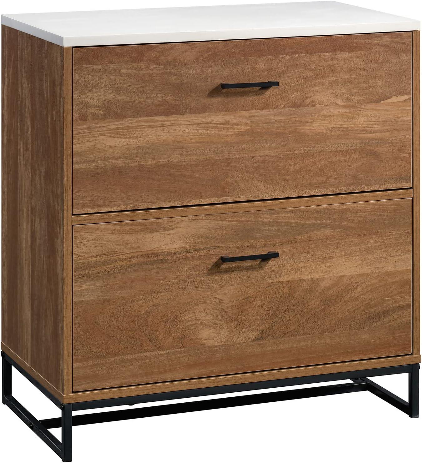 2 Drawer Tremont Row Lateral File Cabinet Sindoori Mango - Sauder: Office Storage, Safety Lock