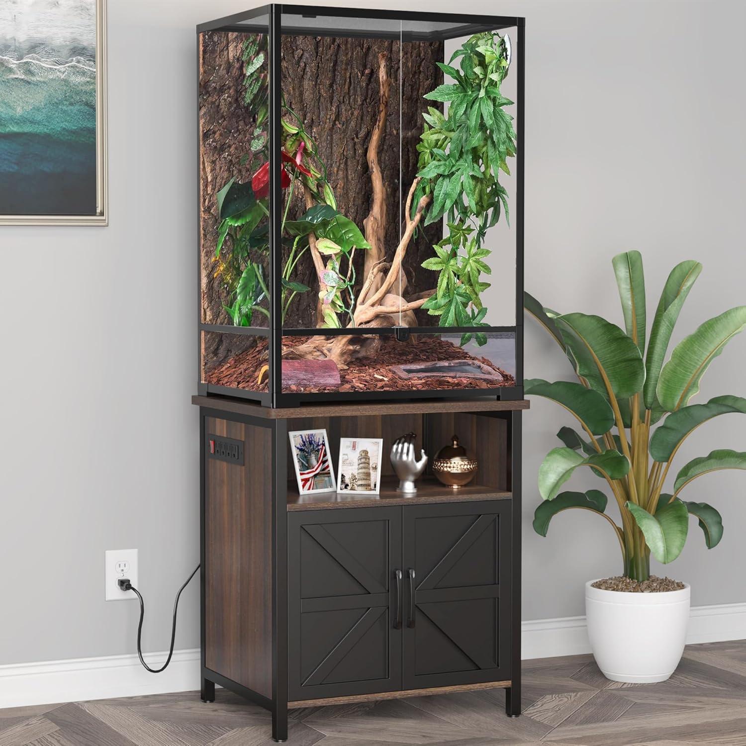 GDLF 48'' x 24'' x 69.5'' Reptile Stand & Reviews | Wayfair