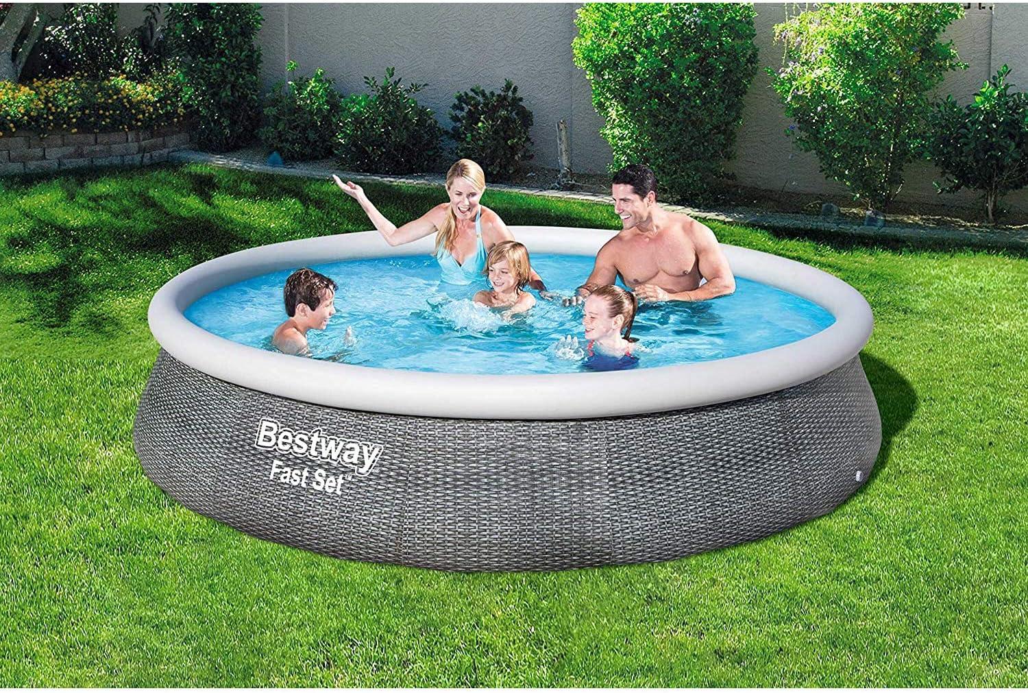 Bestway Plastic Round Inflatable Pool H x W x L