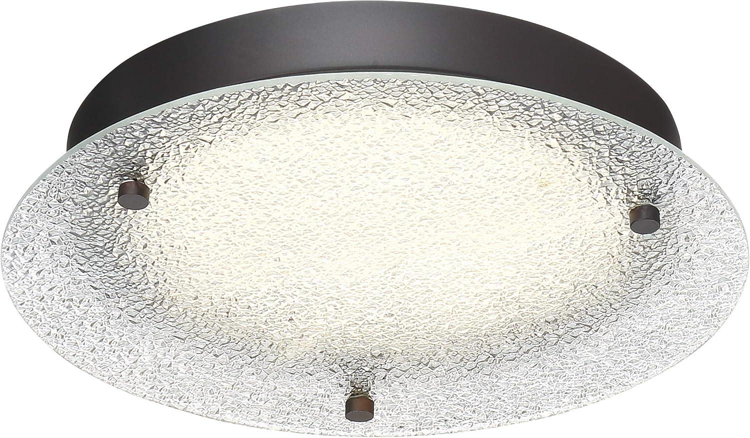 Designers Fountain Led1296 1 Light 12" Wide Integrated Led Flush Mount Ceiling Fixture /