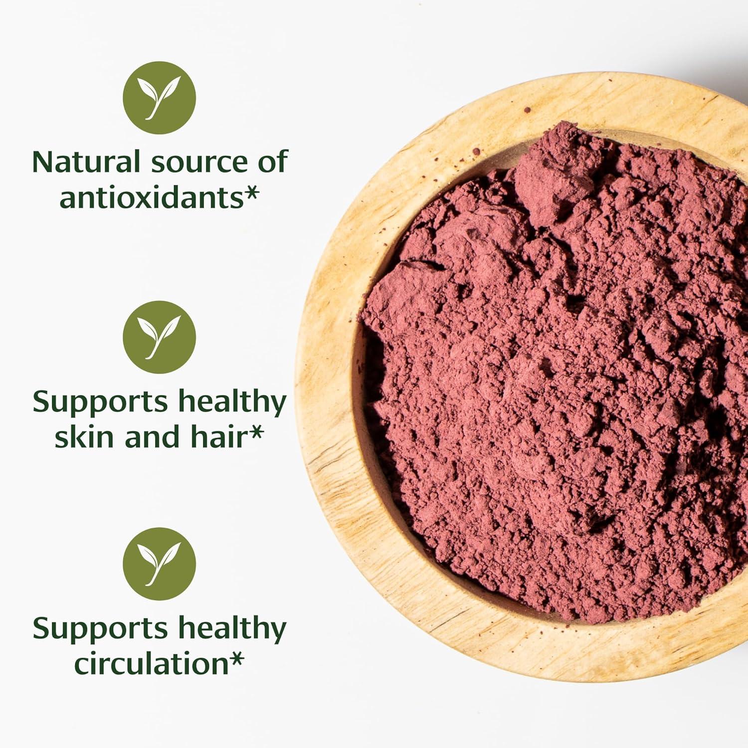 Banyan Botanicals Hibiscus Powder – Organic Hibiscus sabdaiffa – For Refreshing Hibiscus Tea – Supports Healthy Hair & Skin* – 1 lb. – Non-GMO Sustainably Sourced Vegan