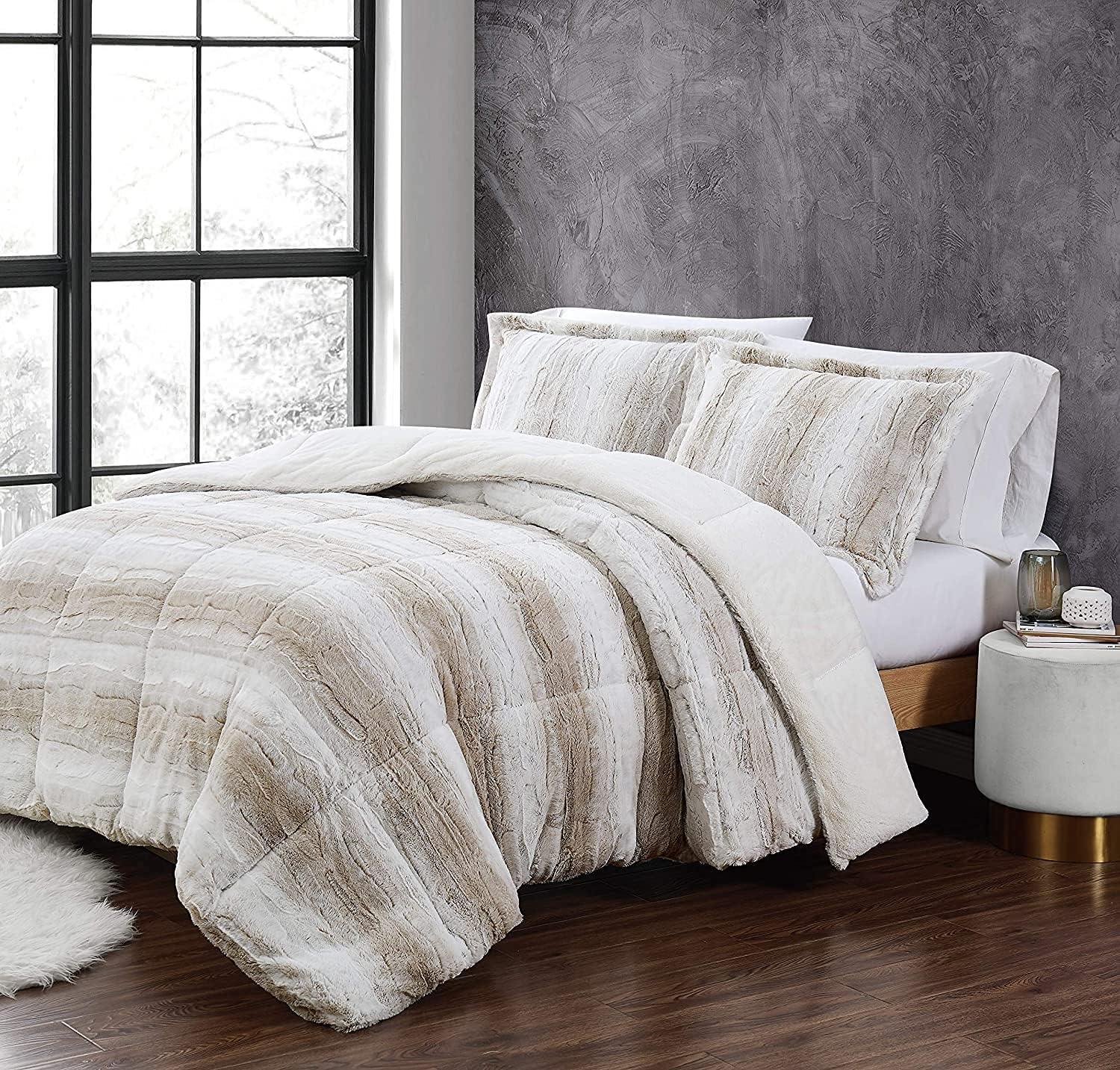 Christian Siriano NY Snow Leopard Comforter Set & Reviews | Wayfair