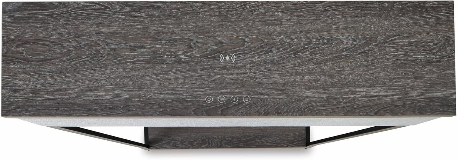 Signature Design by Ashley Sethlen Console Sofa Table, Gray & Black