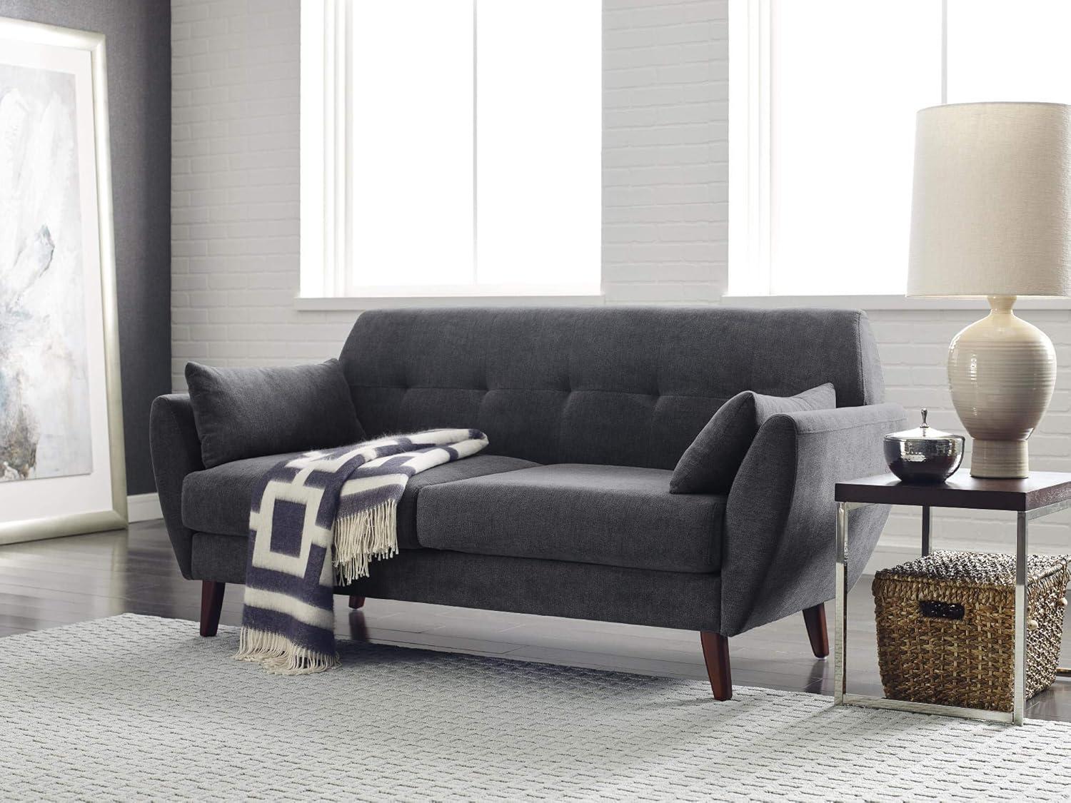 Serta Artesia Midcentury Modern Sofa with Tapered Legs