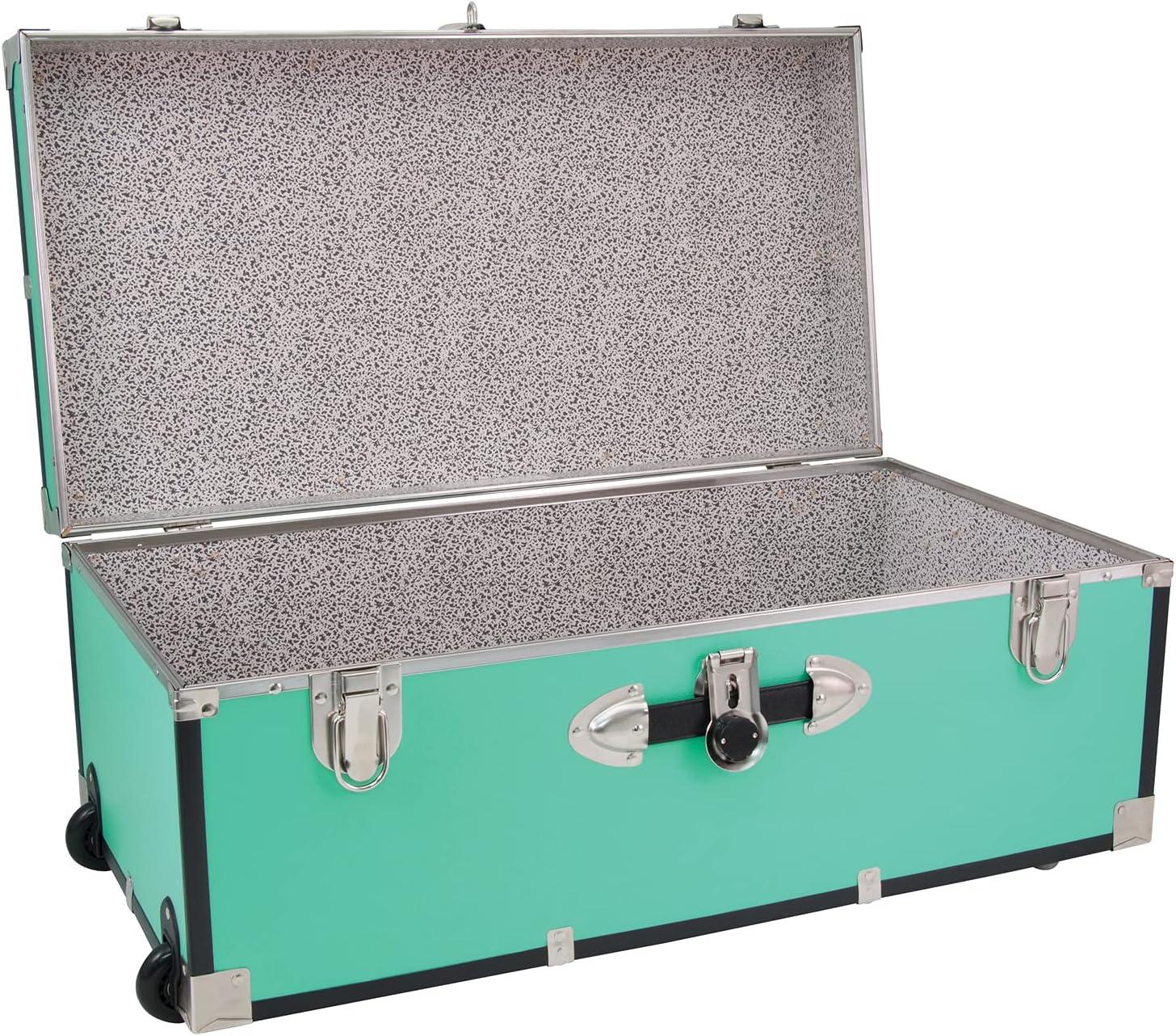 Seward Explorer 30" Trunk with Wheels & Lock, Teal