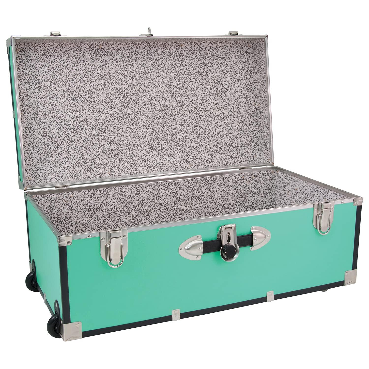 Seward Explorer 30" Trunk with Wheels & Lock, Teal