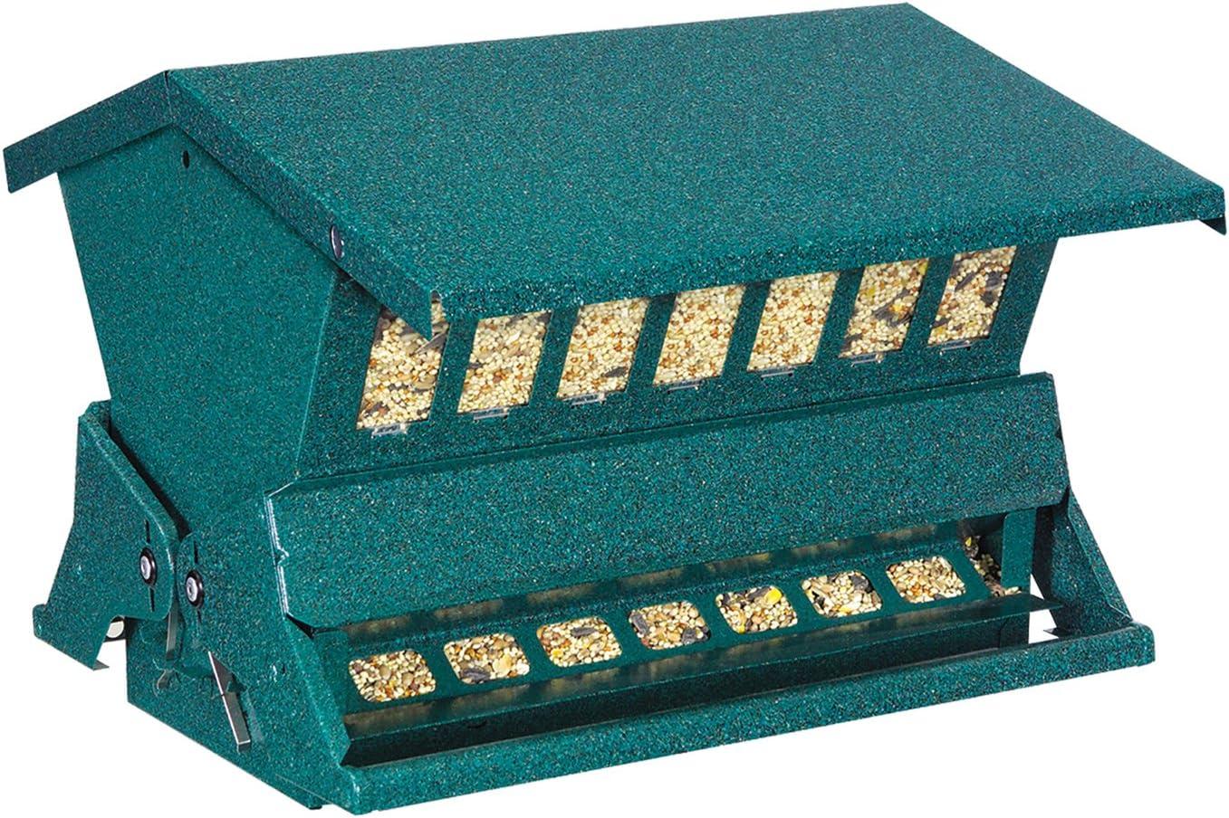 Woodlink Green Absolute II Squirrel Proof Bird Feeder - 12 lbs