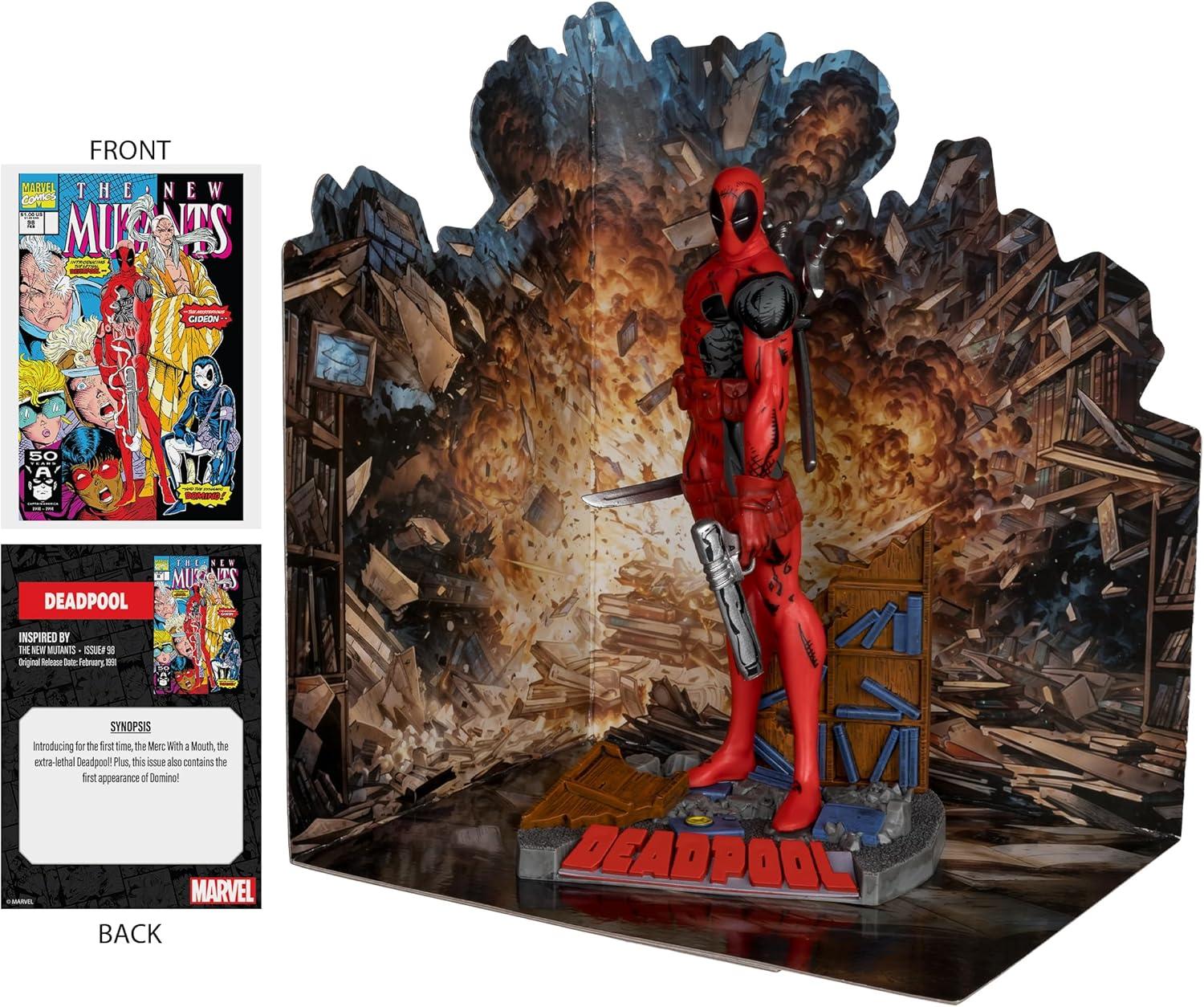 Marvel Deadpool 1:10th Scale Action Figure with Art Card