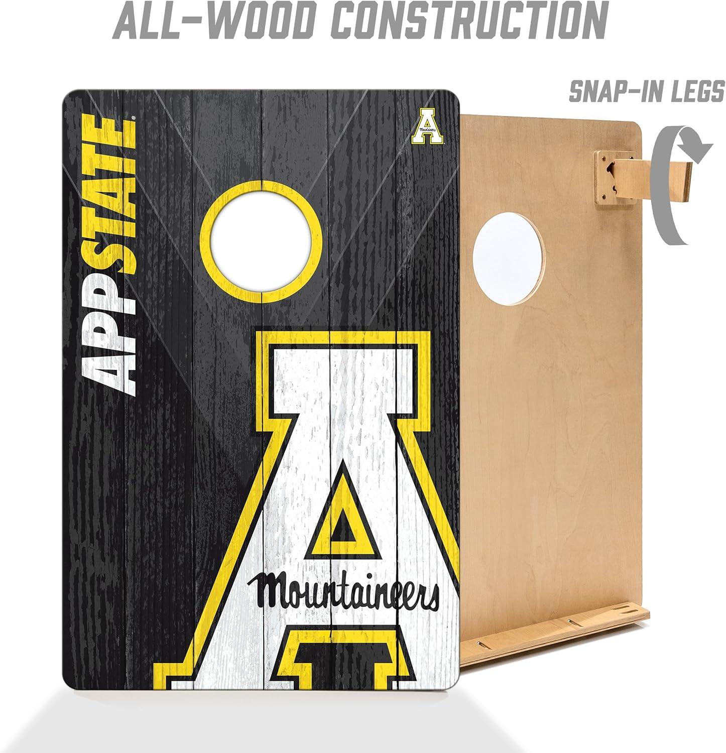 YouTheFan YouTheFan NCAA Professional Wood 2'x3' Cornhole Board w/ Logo Bags