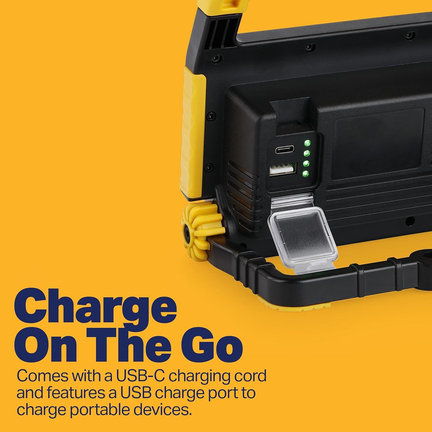 LUXPRO 8.25'' Battery Powered Integrated LED