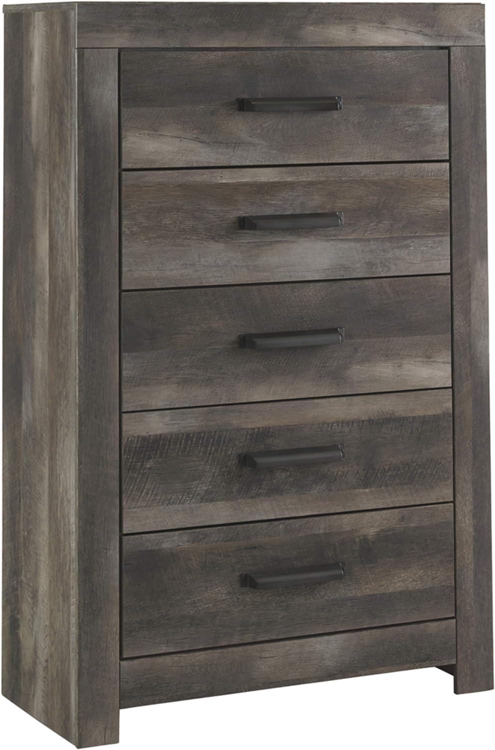 Ashley Furniture Wynnlow 5 Drawer Chest in Gray